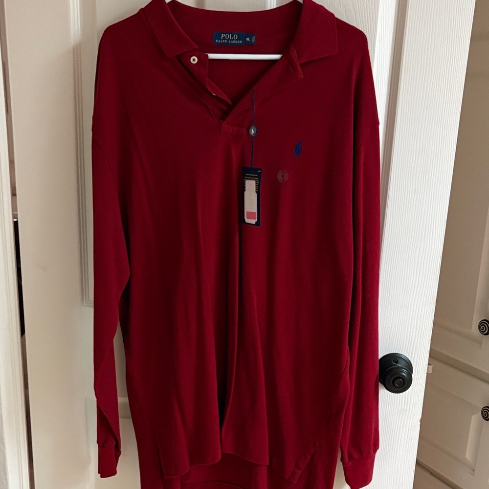 Ralph Lauren Rich Red Polo Shirt